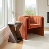 Zuo Modern Viana Accent Chair Burnt Orange