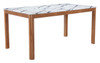 Zuo Modern Jemy Dining Table White