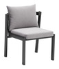 Zuo Modern Horizon Dining Chair (Set of 2) Gray