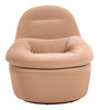 Zuo Modern Reva Swivel Chair Tan