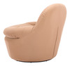Zuo Modern Reva Swivel Chair Tan