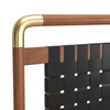 Zuo Modern Netz Queen Bed Black & Walnut