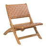 Zuo Modern Sunflare Lounge Chair Brown