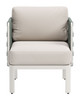 Zuo Modern Bridgehampton Armchair White