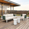 Zuo Modern Bridgehampton Armchair White