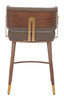 Zuo Modern Brew Counter Stool Brown & Walnut