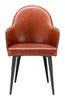 Zuo Modern Silloth Dining Chair Brown