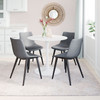 Zuo Modern Daniel Dining Chair (Set of 2) Gray