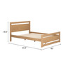 Zuo Modern Repos Queen Bed Brown