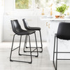 Zuo Modern Smart Counter Stool (Set of 2) Black