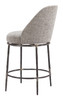 Zuo Modern Nordhavn Swivel Counter Stool Gray