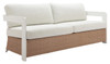 Zuo Modern Gelo Sofa White & Brown