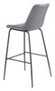Zuo Modern Byron Barstool Gray