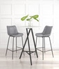 Zuo Modern Byron Barstool Gray
