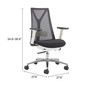 Zuo Modern Hasso Office Chair Black