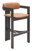 Zuo Modern Shaili Barstool Brown