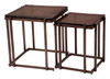 Zuo Modern Shimai Nesting Tables (2-Piece) Bronze