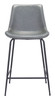 Zuo Modern Byron Counter Stool Gray