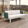 Zuo Modern Bridgehampton Sofa White