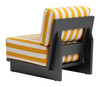 Zuo Modern Shoreline Accent Chair Yellow