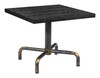 Zuo Modern Neum Bistro Table Black