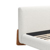 Zuo Modern Baris Queen Bed Ivory