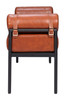 Zuo Modern Barrow Bench Brown
