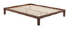 Zuo Modern Luum Queen Platform Bed Frame Walnut
