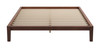 Zuo Modern Luum Queen Platform Bed Frame Walnut