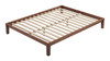 Zuo Modern Luum Queen Platform Bed Frame Walnut