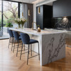 Zuo Modern Plat Counter Stool (Set of 2) Blue