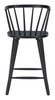 Zuo Modern Stenger Counter Stool (Set of 2) Black