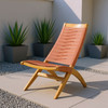 Zuo Modern Rova Lounge Chair Terracotta
