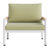 Zuo Modern Lychee Armchair Green