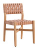 Zuo Modern Mizuya Dining Chair Brown