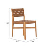 Zuo Modern Mizuya Dining Chair Brown