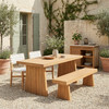 Zuo Modern Nimone Bench Natural
