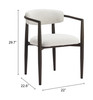 Zuo Modern Midori Dining Chair White