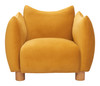 Zuo Modern Meia Accent Chair Mustard