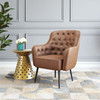 Zuo Modern Tasmania Accent Chair Vintage Brown