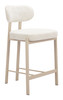 Zuo Modern Aurea Counter Stool (Set of 2) Light Gray