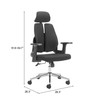 Zuo Modern Genric Office Chair Black