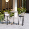Zuo Modern Midnight Wave Barstool White