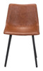 Zuo Modern Daniel Dining Chair (Set of 2) Vintage Brown