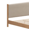 Zuo Modern Hadi Queen Bed Beige & Natural