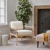 Zuo Modern Wezly Accent Chair Ivory
