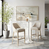 Zuo Modern Calmo Barstool Beige