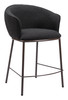 Zuo Modern Essen Counter Stool Black & Bronze