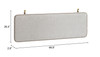 Zuo Modern Bela Floating Queen Headboard Ivory