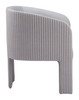 Zuo Modern Hull Accent Chair Slate Gray